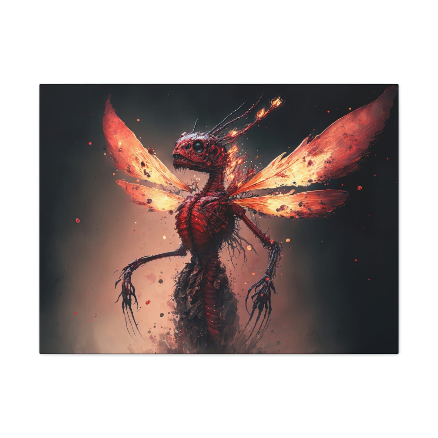 "Dragon Spryte Resurrection" Canvas Stretched, 0.75" - Print