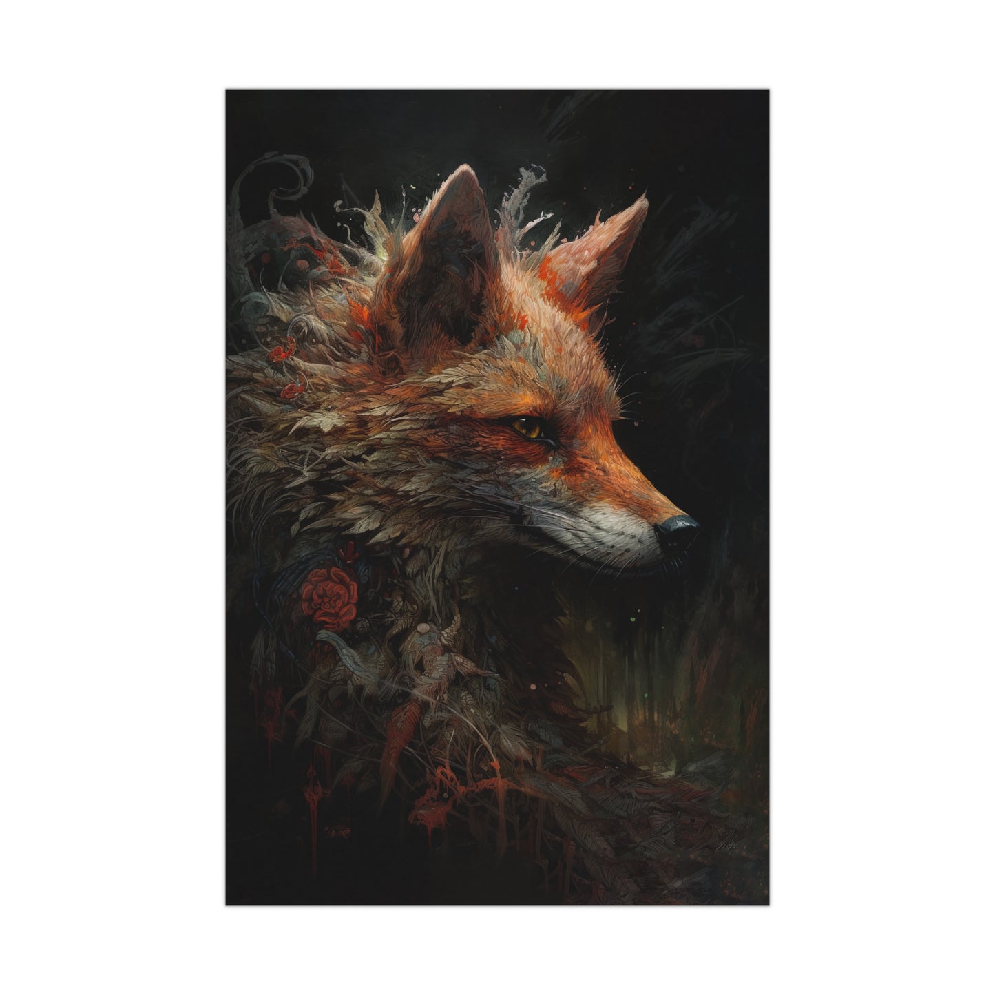 "Forest Fox" Poster - Print