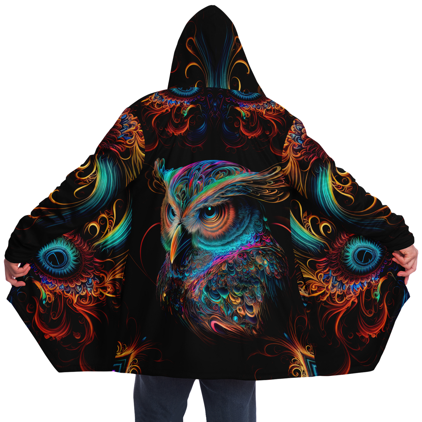 Neon Owl Cloak