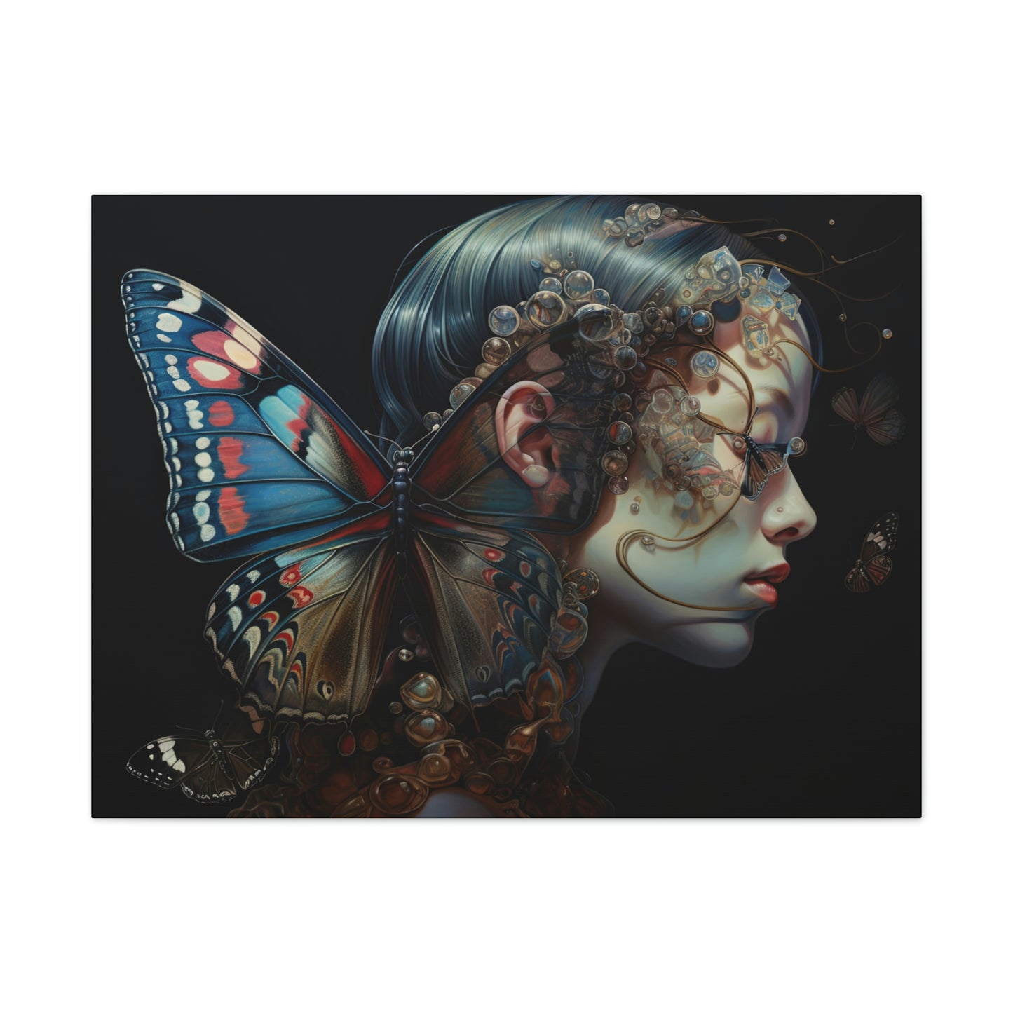 "Butterfly Dreams" Canvas Stretched, 0.75" - Print