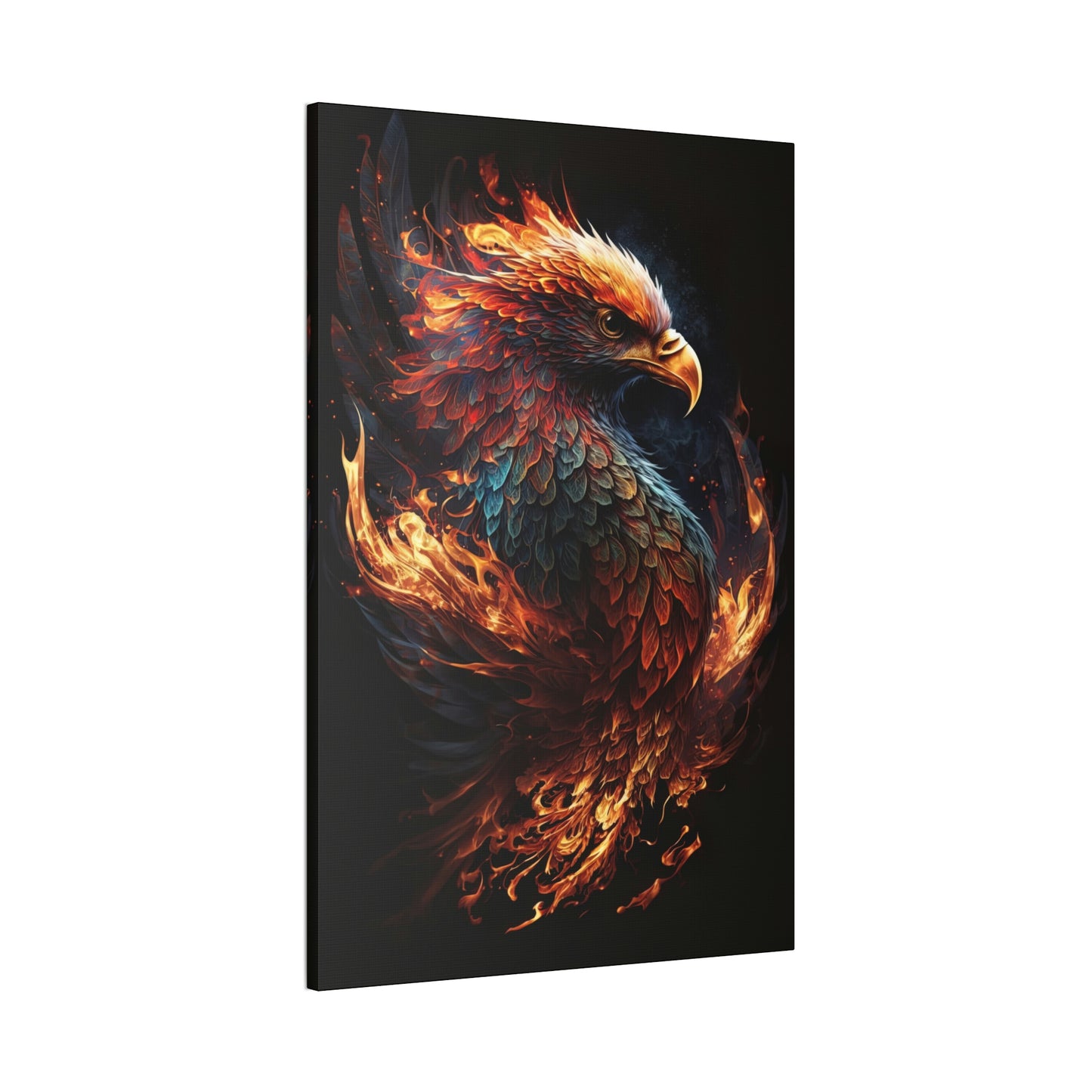 "Phoenix Flare" Canvas Stretched, 0.75" - Print