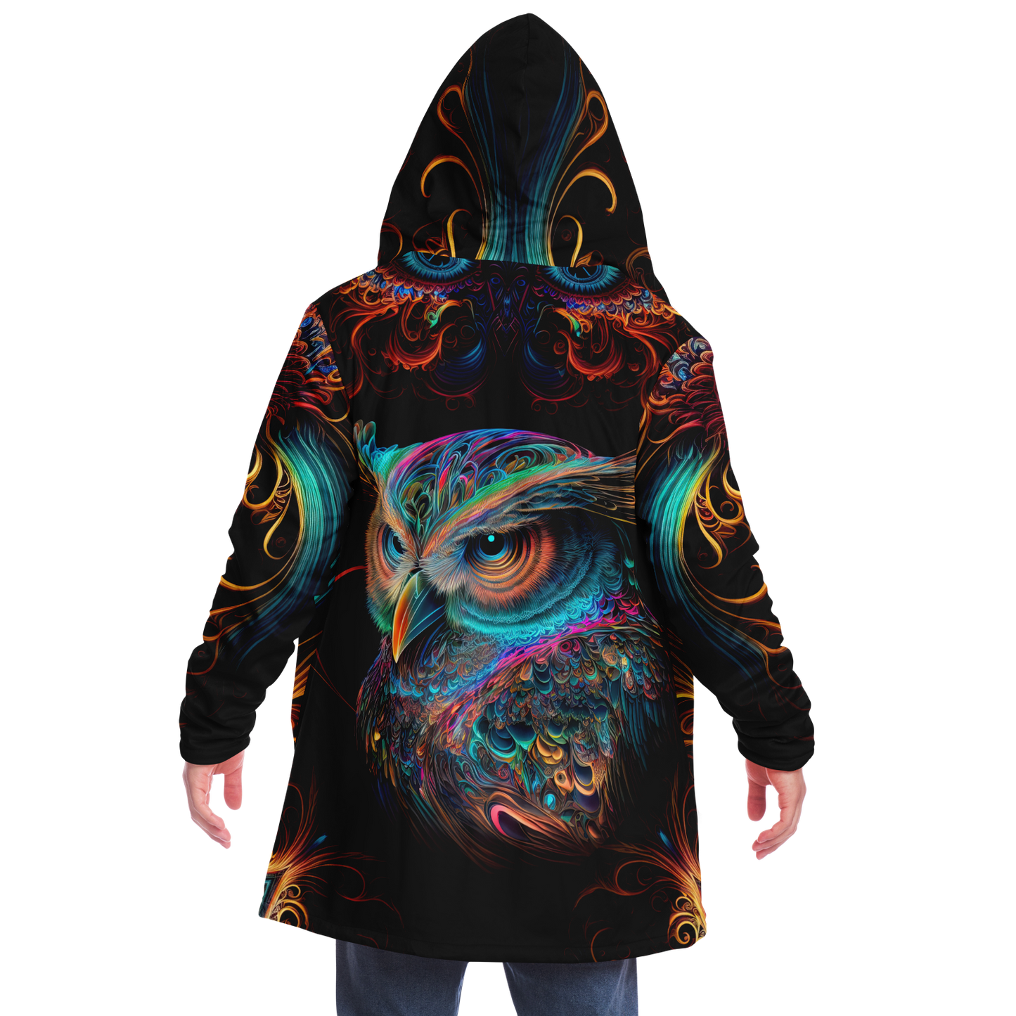 Neon Owl Cloak