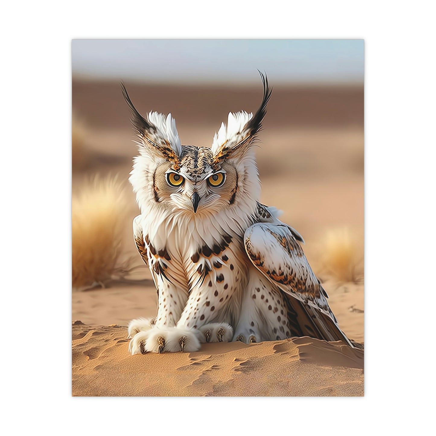 "Lynx Owl" Poster - Print