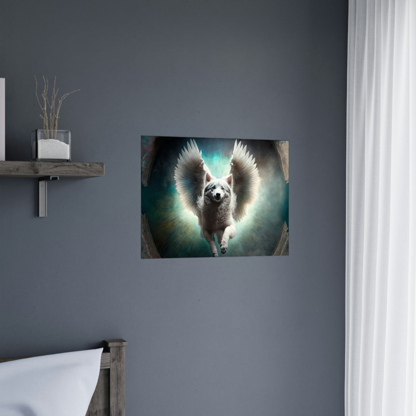 "Angel Dog" Poster - Print