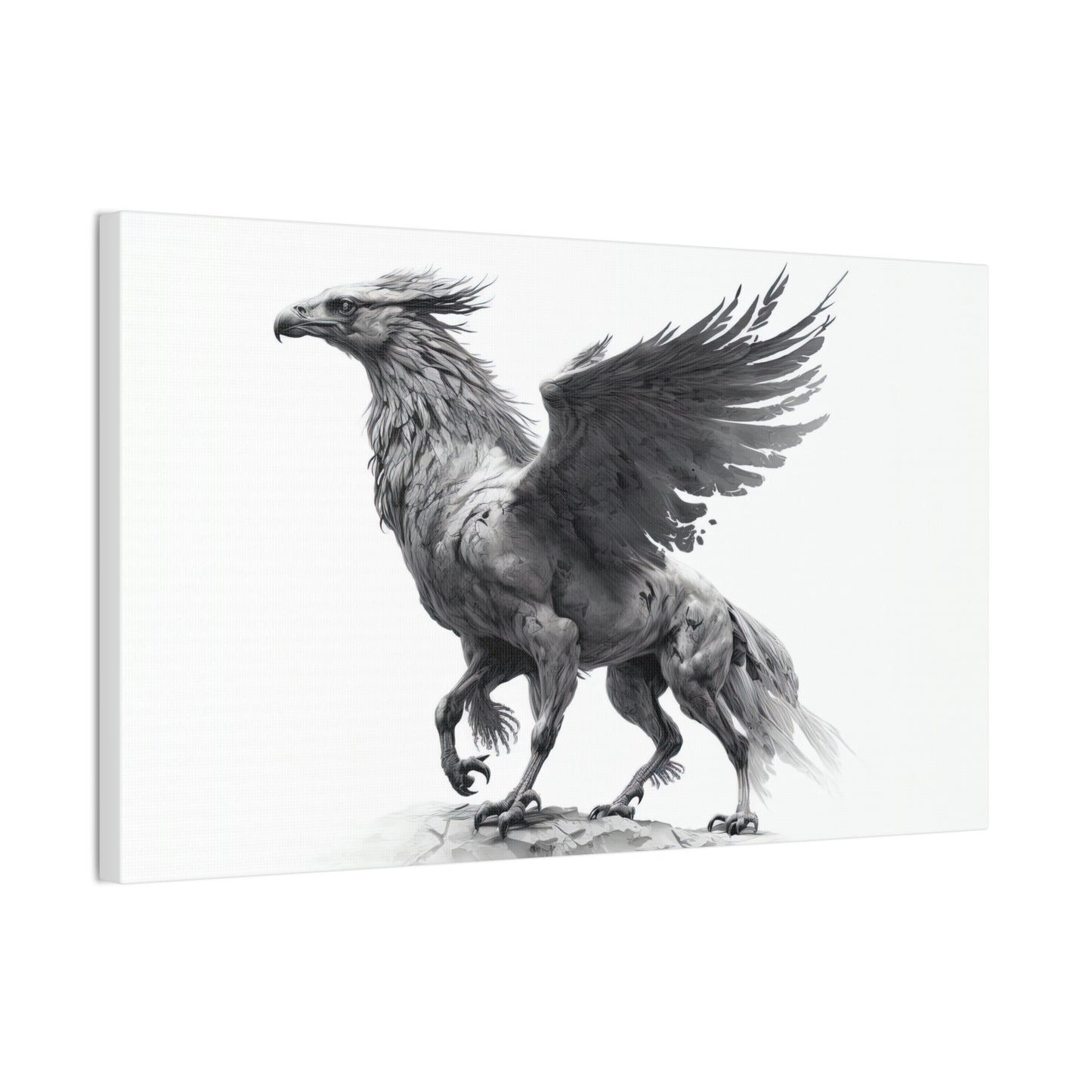 "Hippogriff" Canvas Stretched, 0.75" - Print