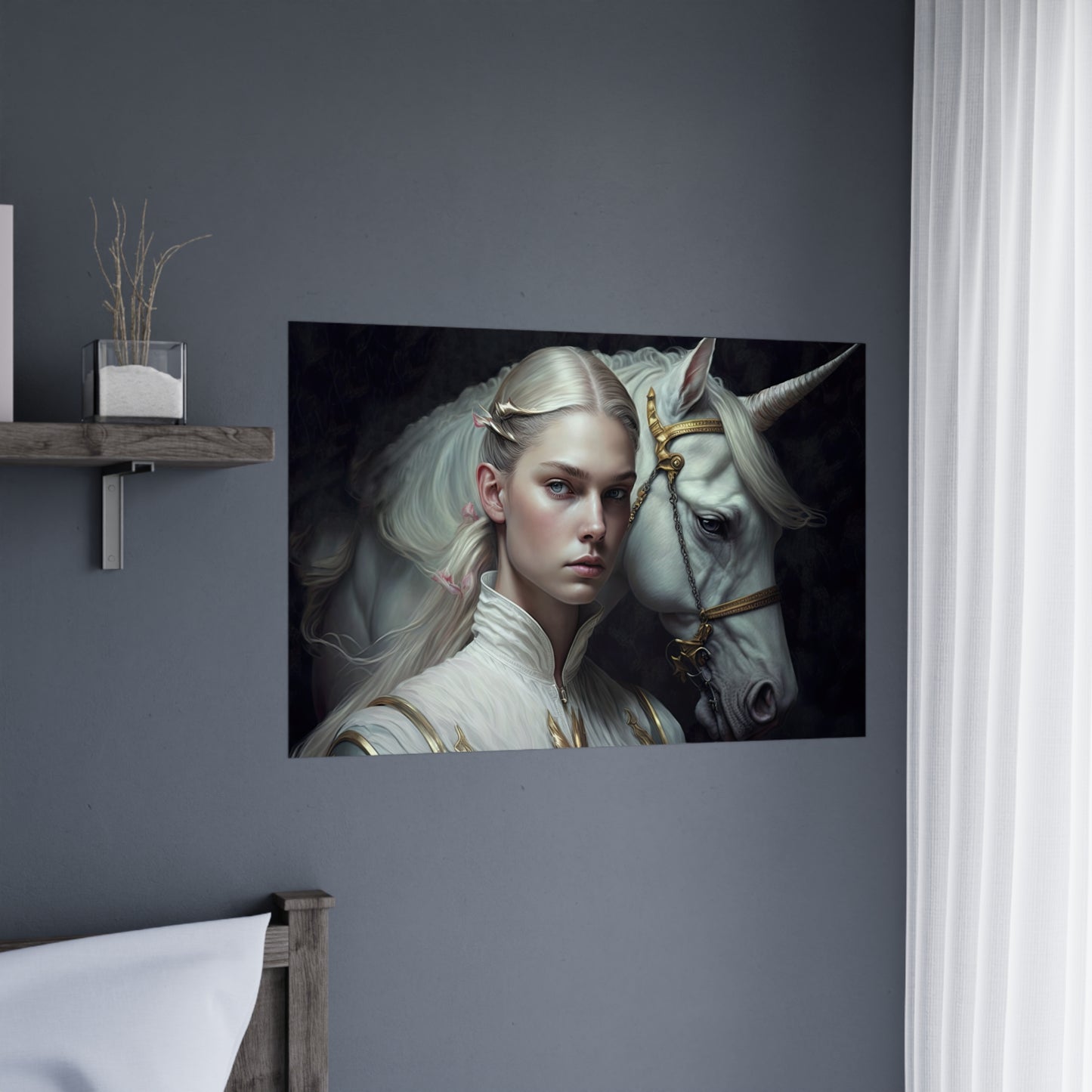 "Unicorn Carer" Poster - Print