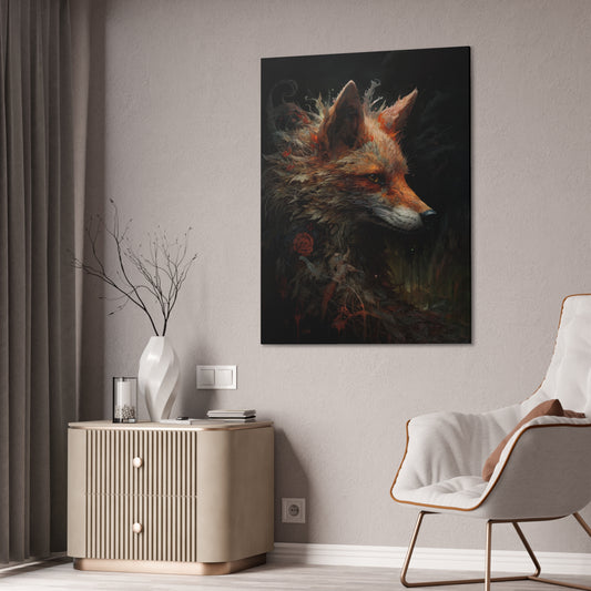 "Forest Fox " Canvas Stretched, 0.75" - Print