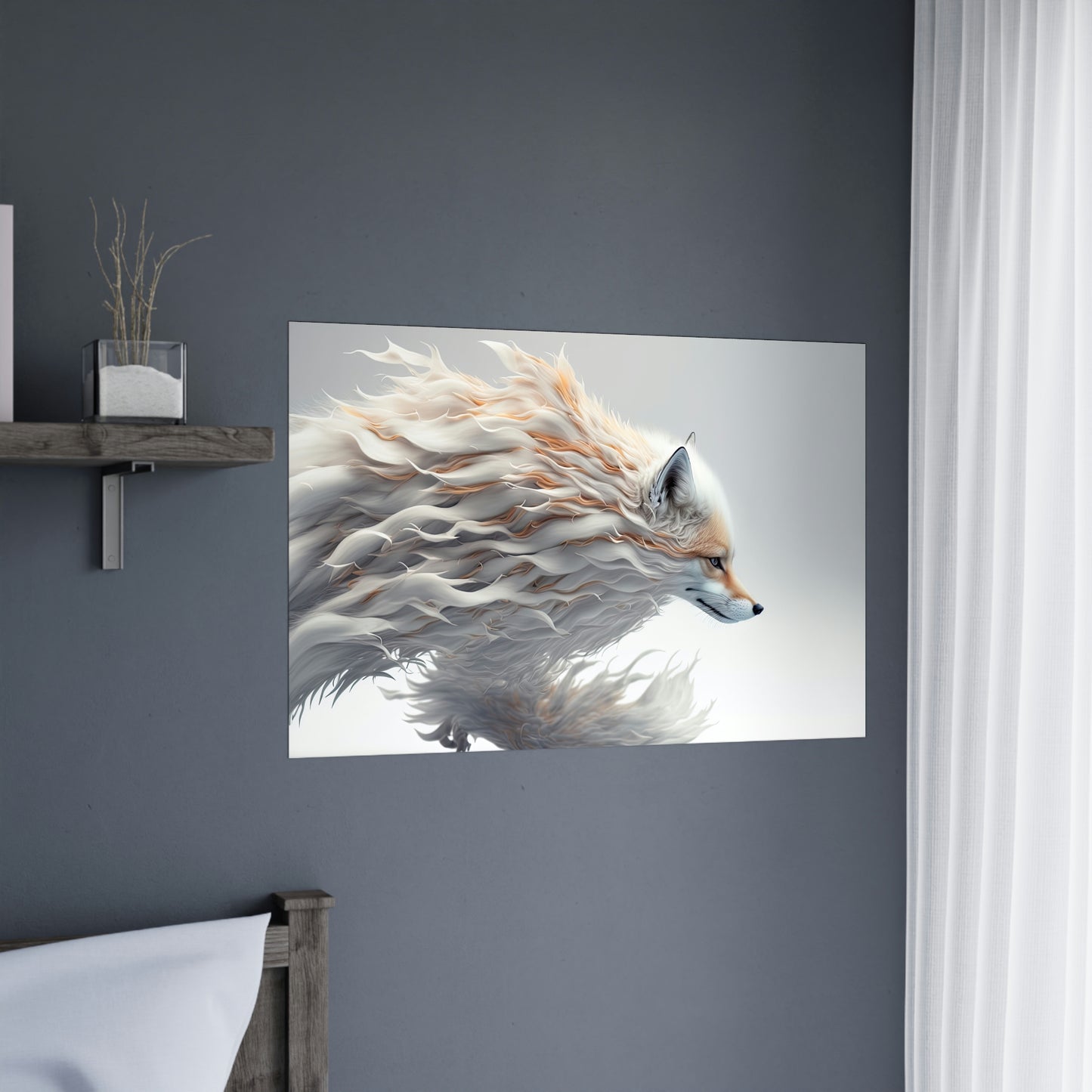 "Wind Element Fox" Poster - Print