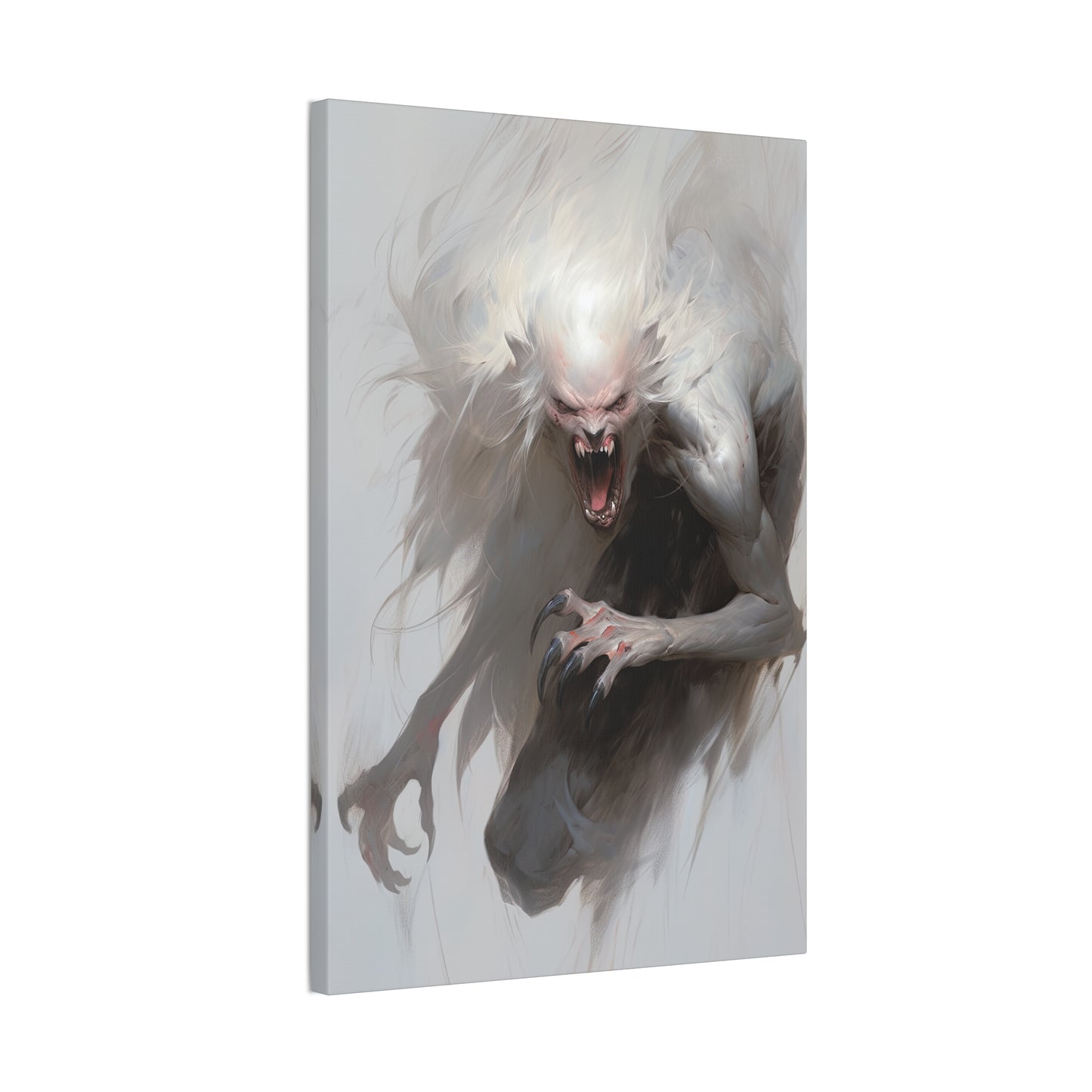 "Frosbite Werewolf" Canvas Stretched, 0.75" - Print