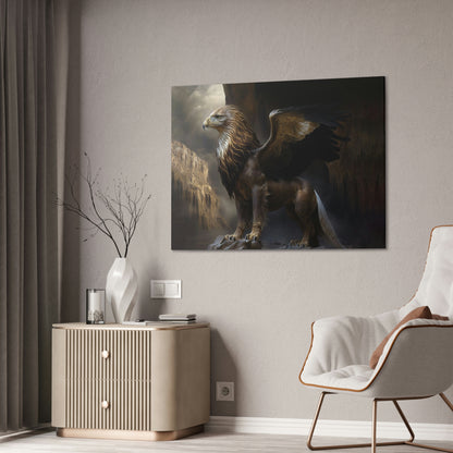 "Griffon Guard" Canvas Stretched, 0.75" - Print