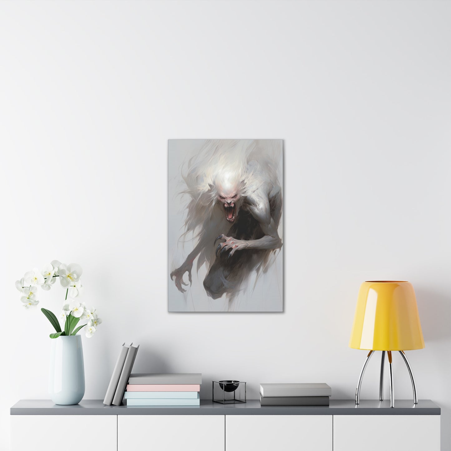 "Frosbite Werewolf" Canvas Stretched, 0.75" - Print