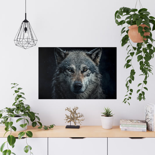 "Loyal Wolf" Poster - Print