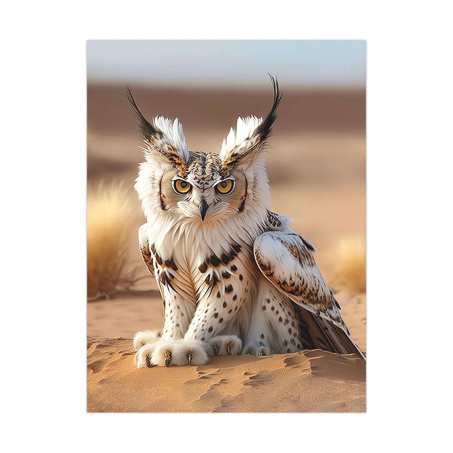 "Lynx Owl" Poster - Print