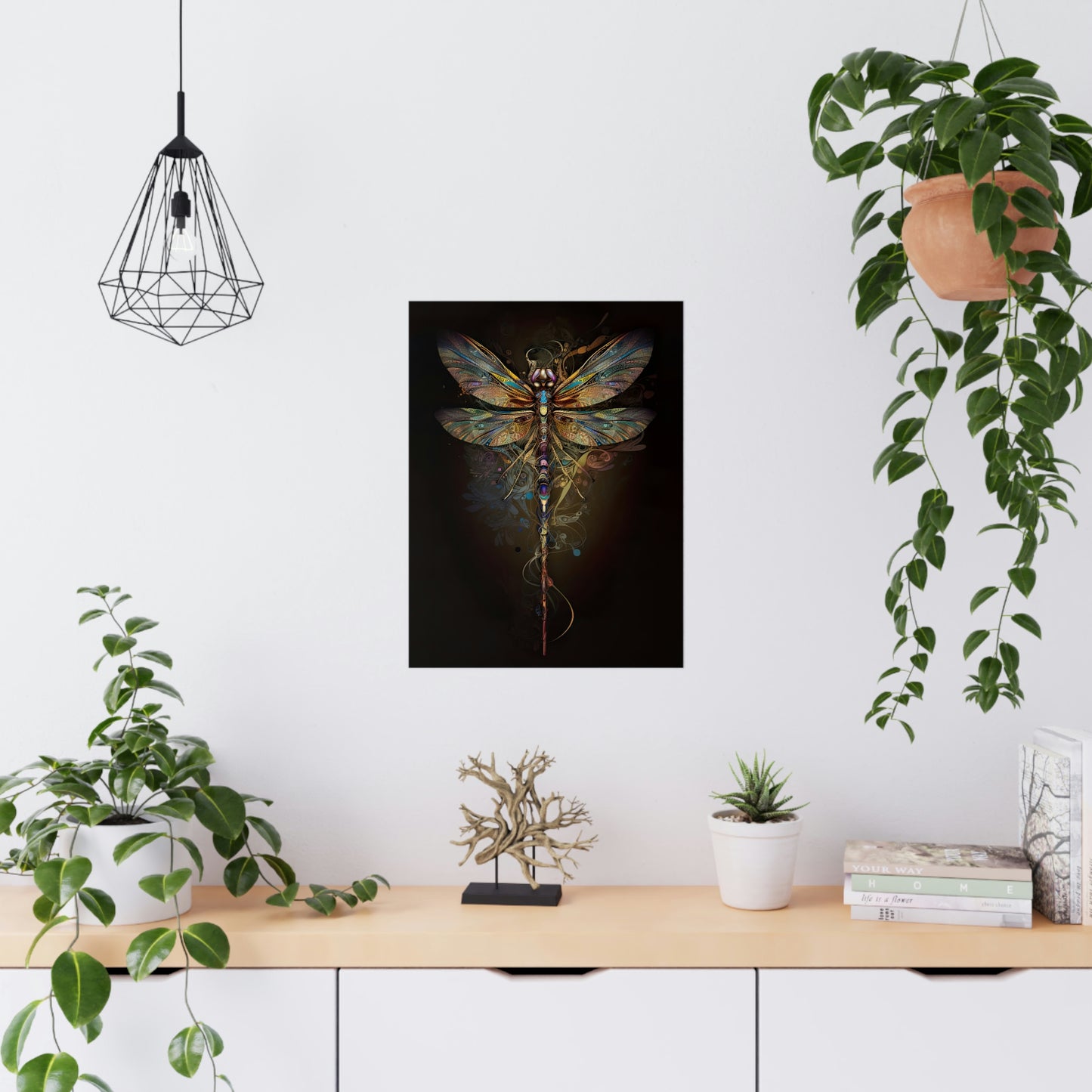 "Dragonfly Dreaming" Poster - Print