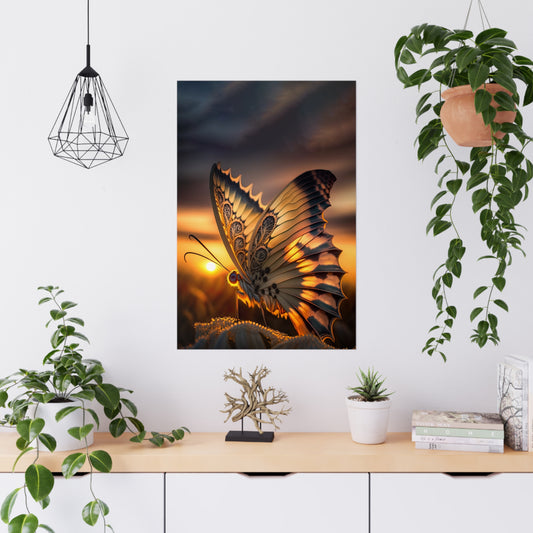 "Twilight Butterfly" Poster - Print