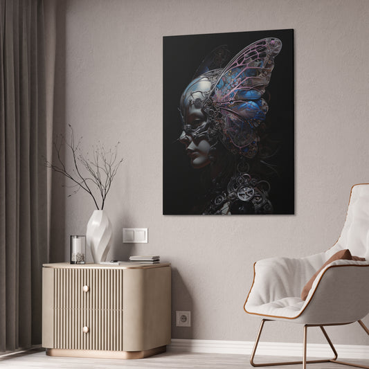 "Cybernetic Butterfly" Canvas Stretched, 0.75" - Print