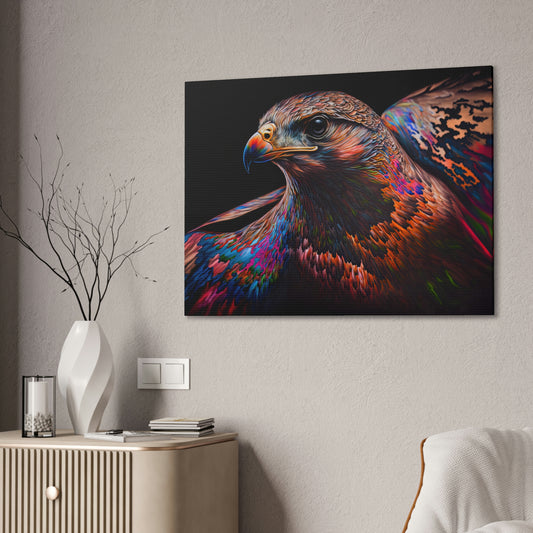 "Fluro Falcon" Canvas Stretched, 0.75" - Print