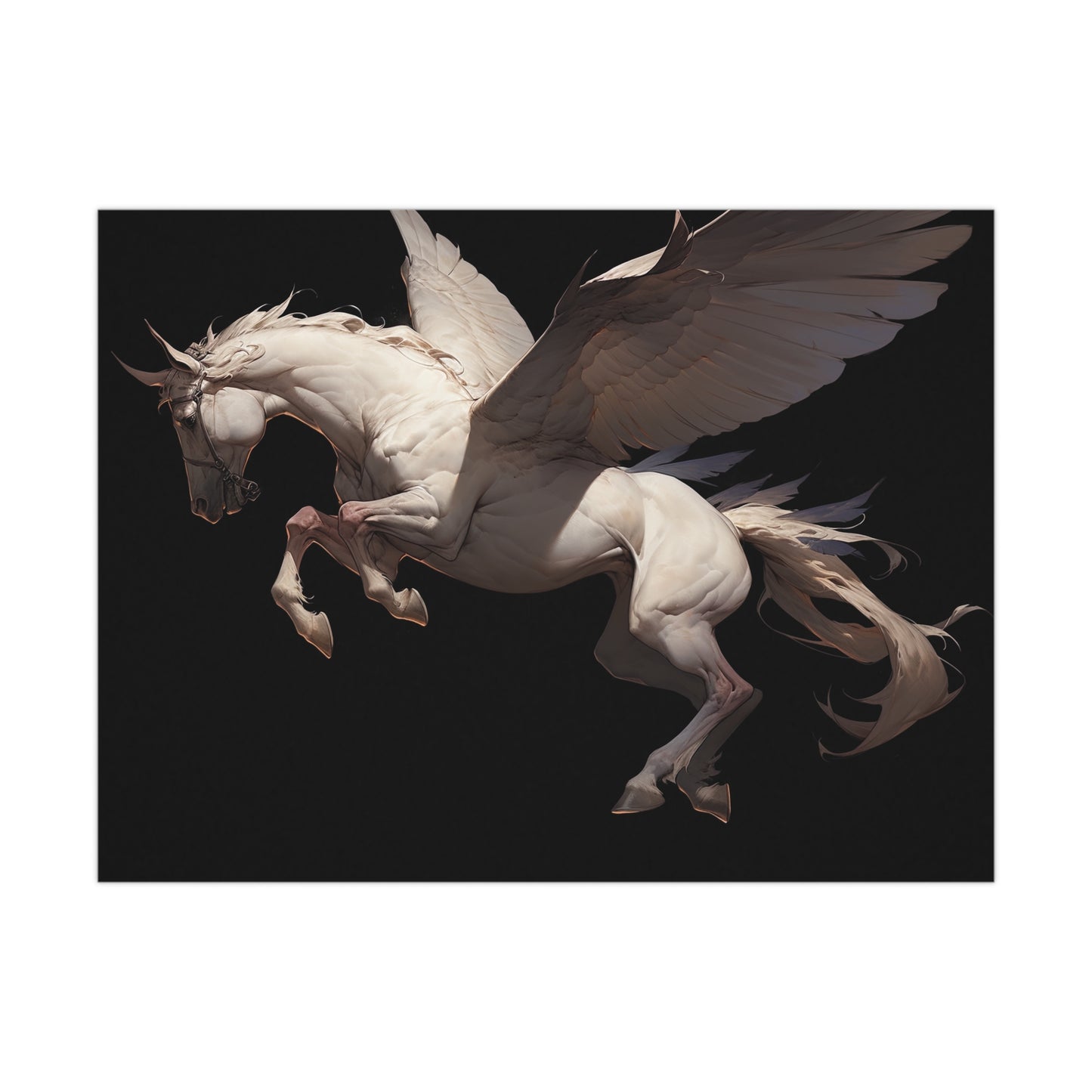 "Cloud Jumper Pegasus" Poster - Print