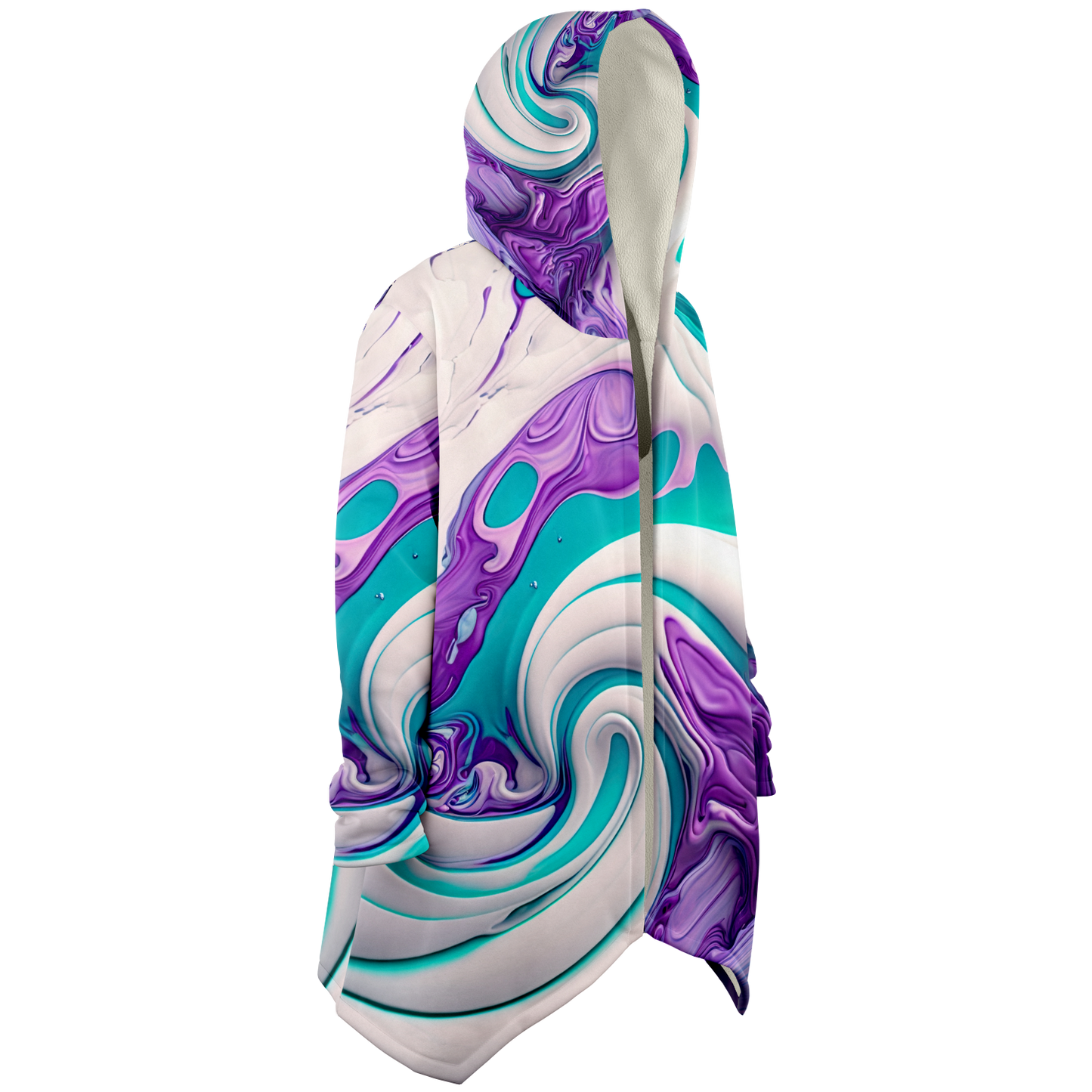 Marble Melt Microfleece Festival Cloak