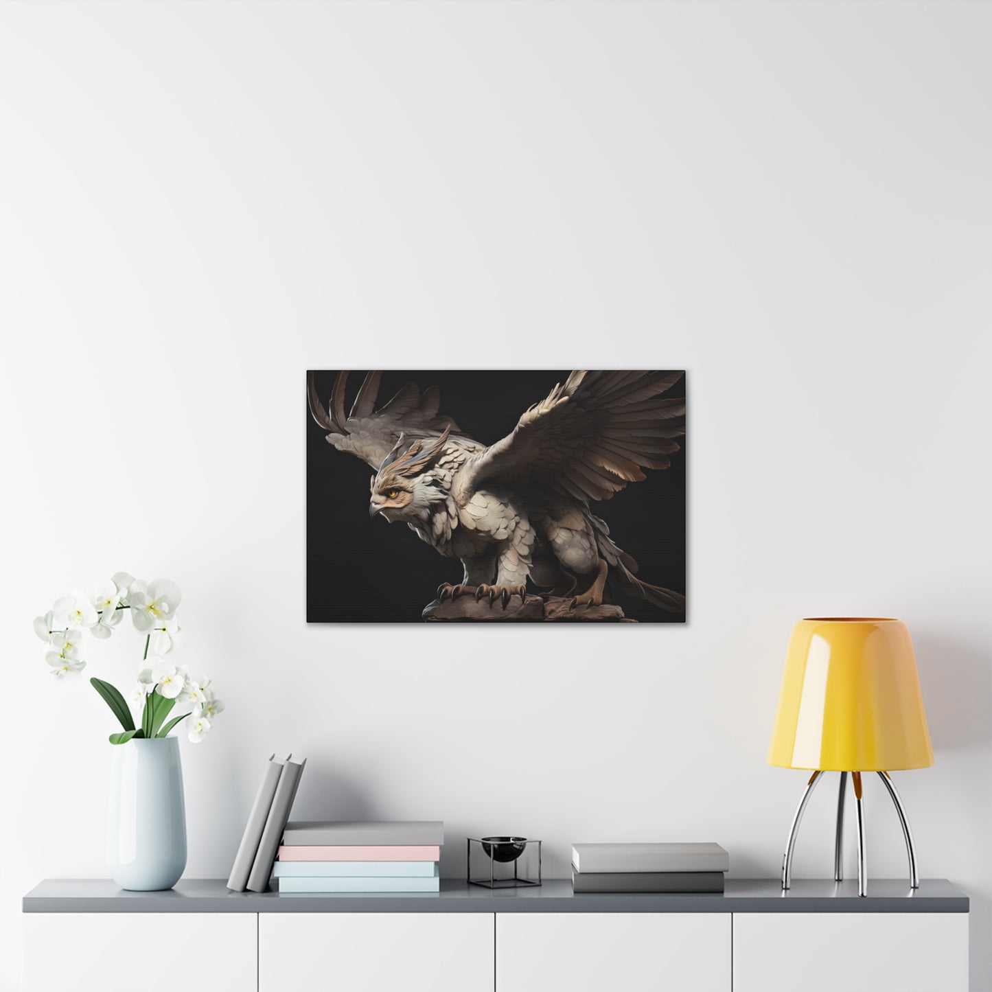 "Gaze Of The Griffon"  Canvas Stretched, 0.75" - Print