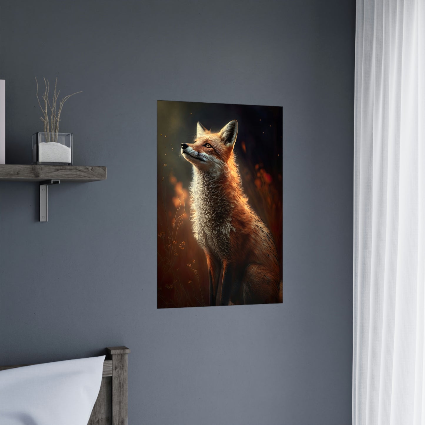 "Wistful Fox" Poster - Print