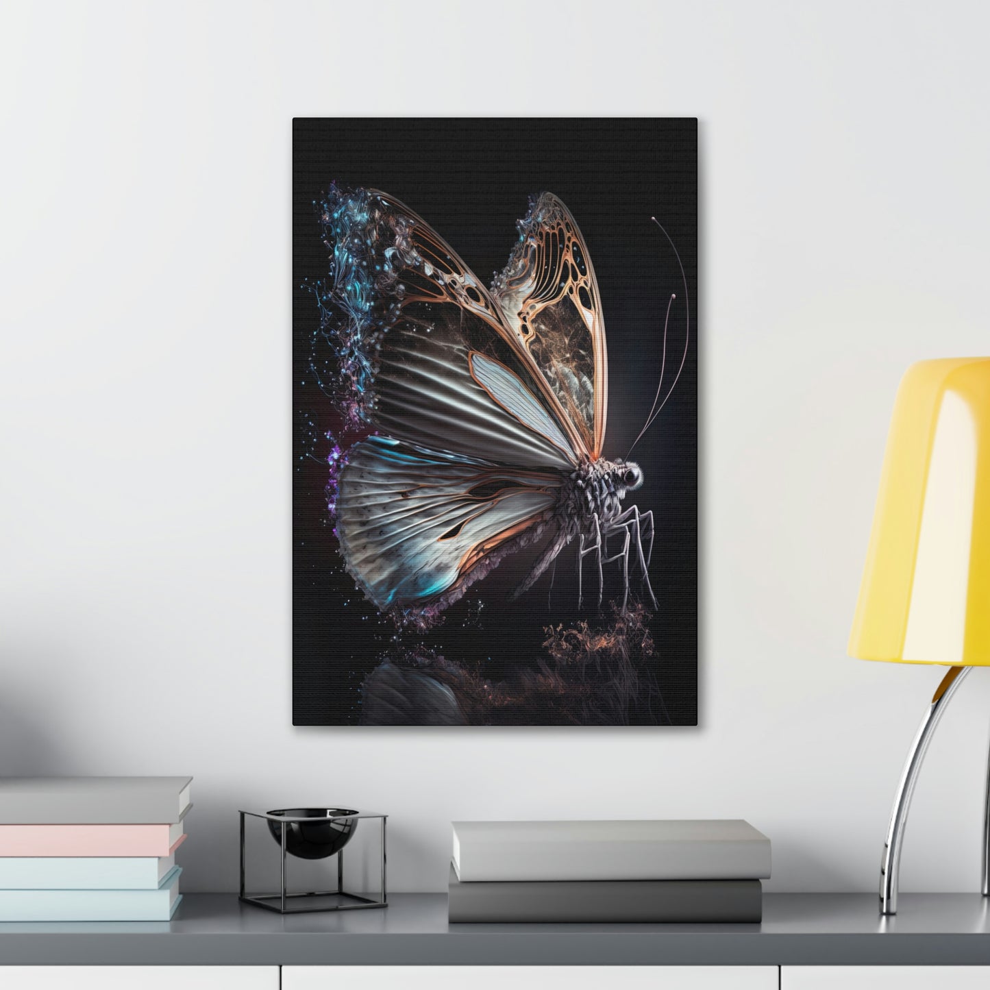 "Evaporating Butterfly" Canvas Stretched, 0.75" - Print