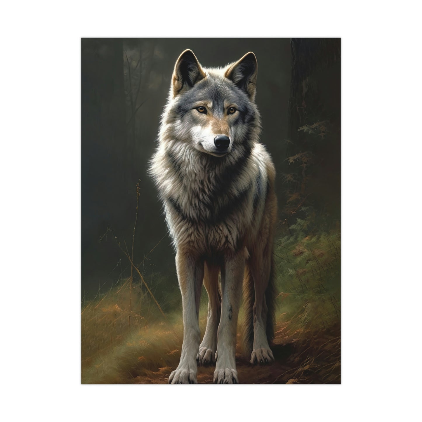 "Spirit Wolf" Poster - Print