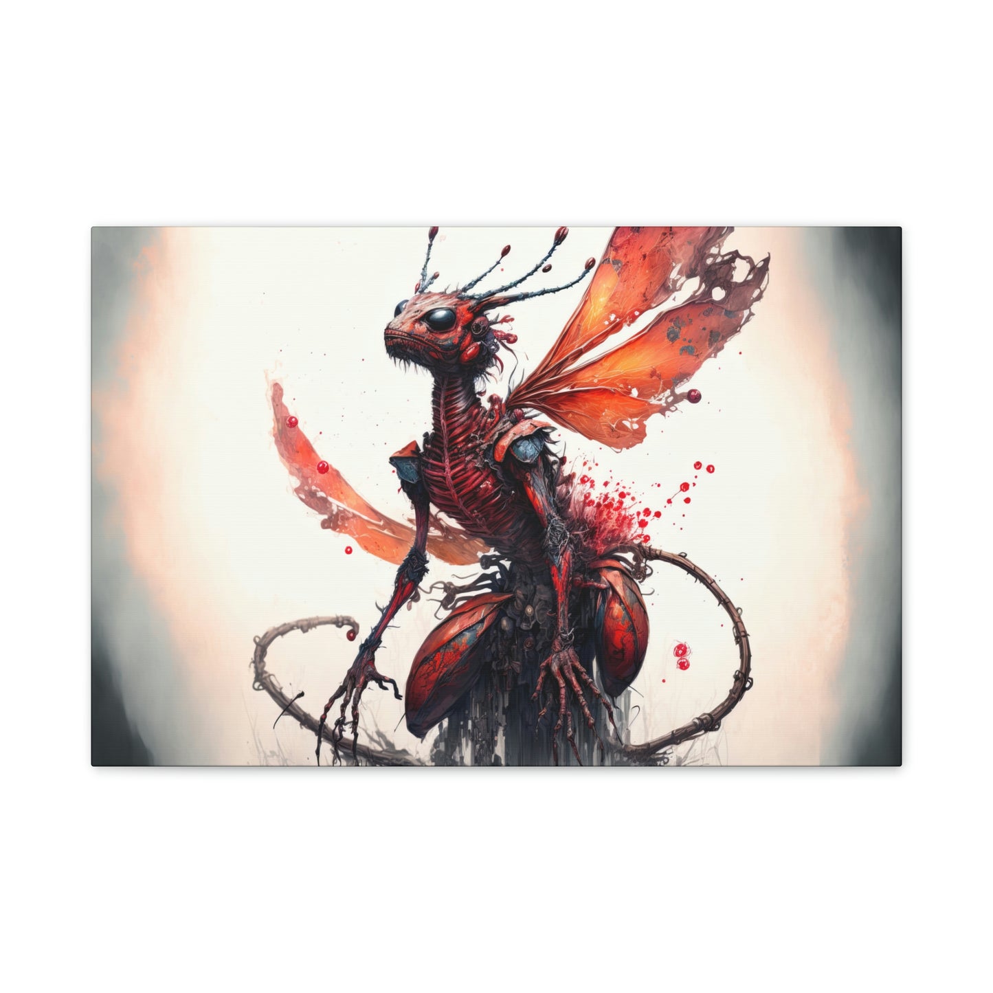 "Dragon Spryte Casualty" Canvas Stretched, 0.75" - Print