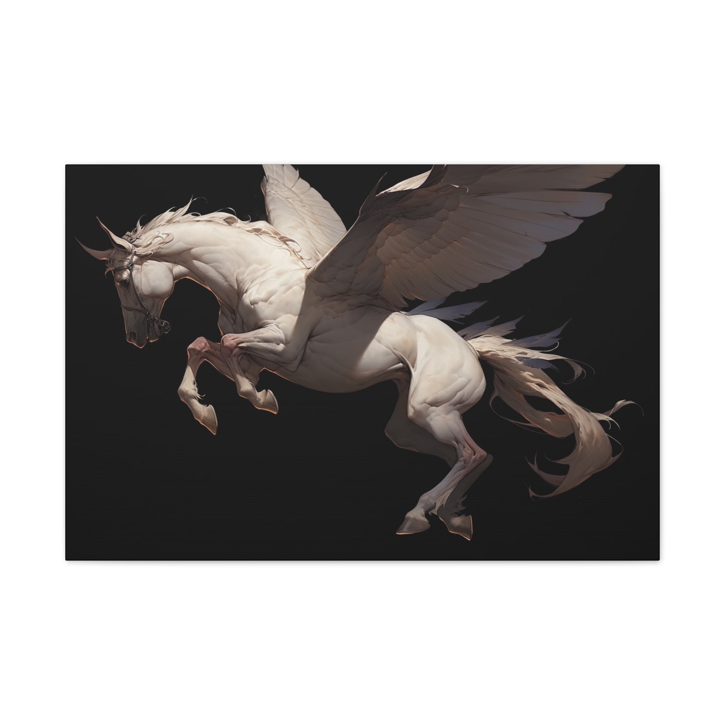 "Cloud Jumper Pegasus"  Canvas Stretched, 0.75" - Print