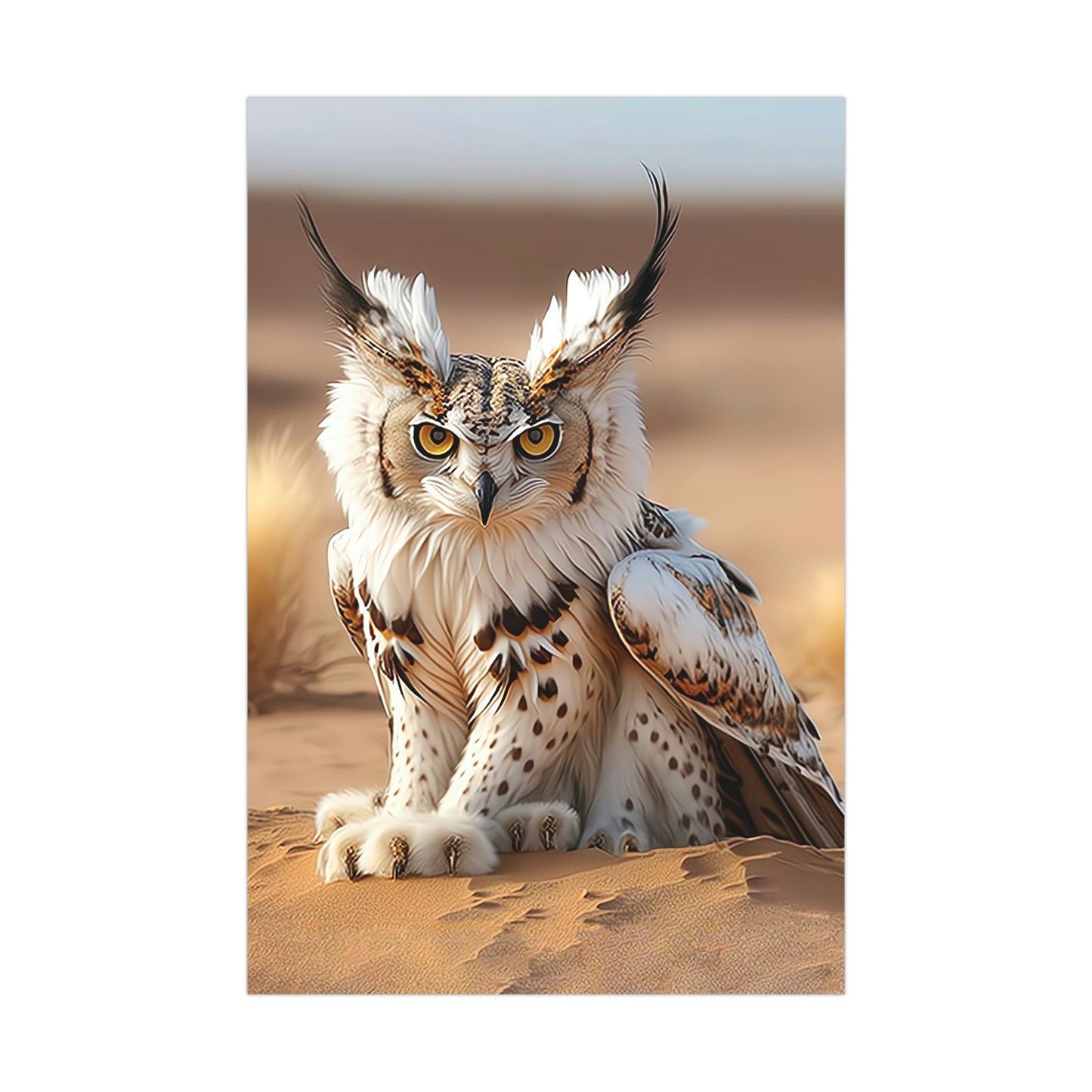 "Lynx Owl" Poster - Print