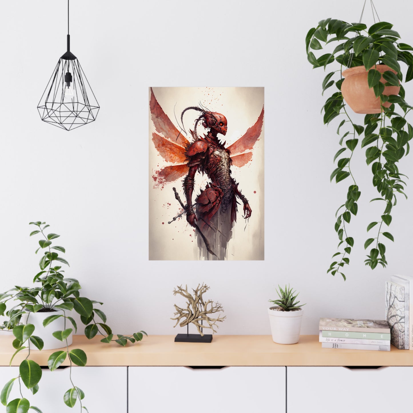 "Dragon Spryte Commander " Poster - Print