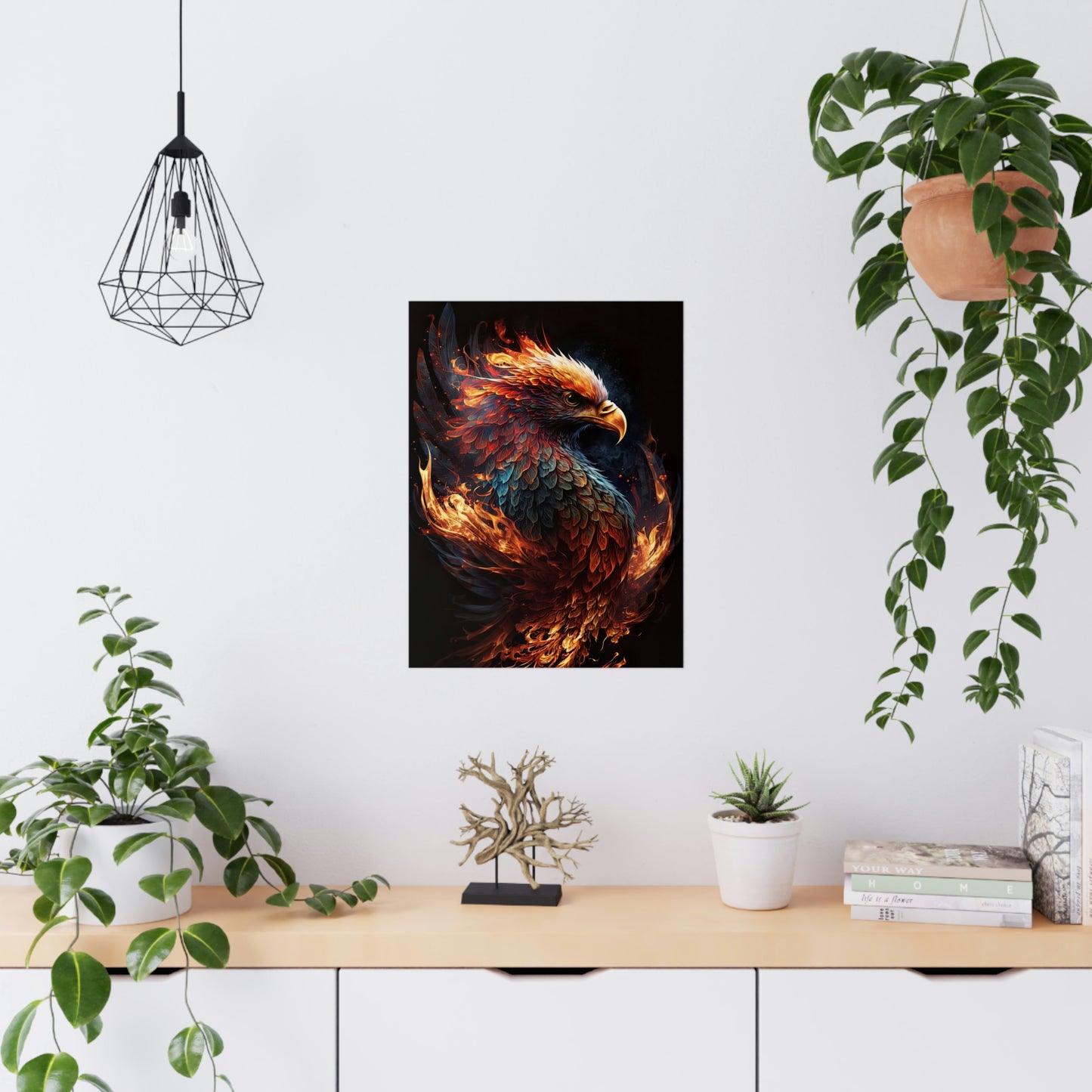 "Phoenix Flare" Poster - Print