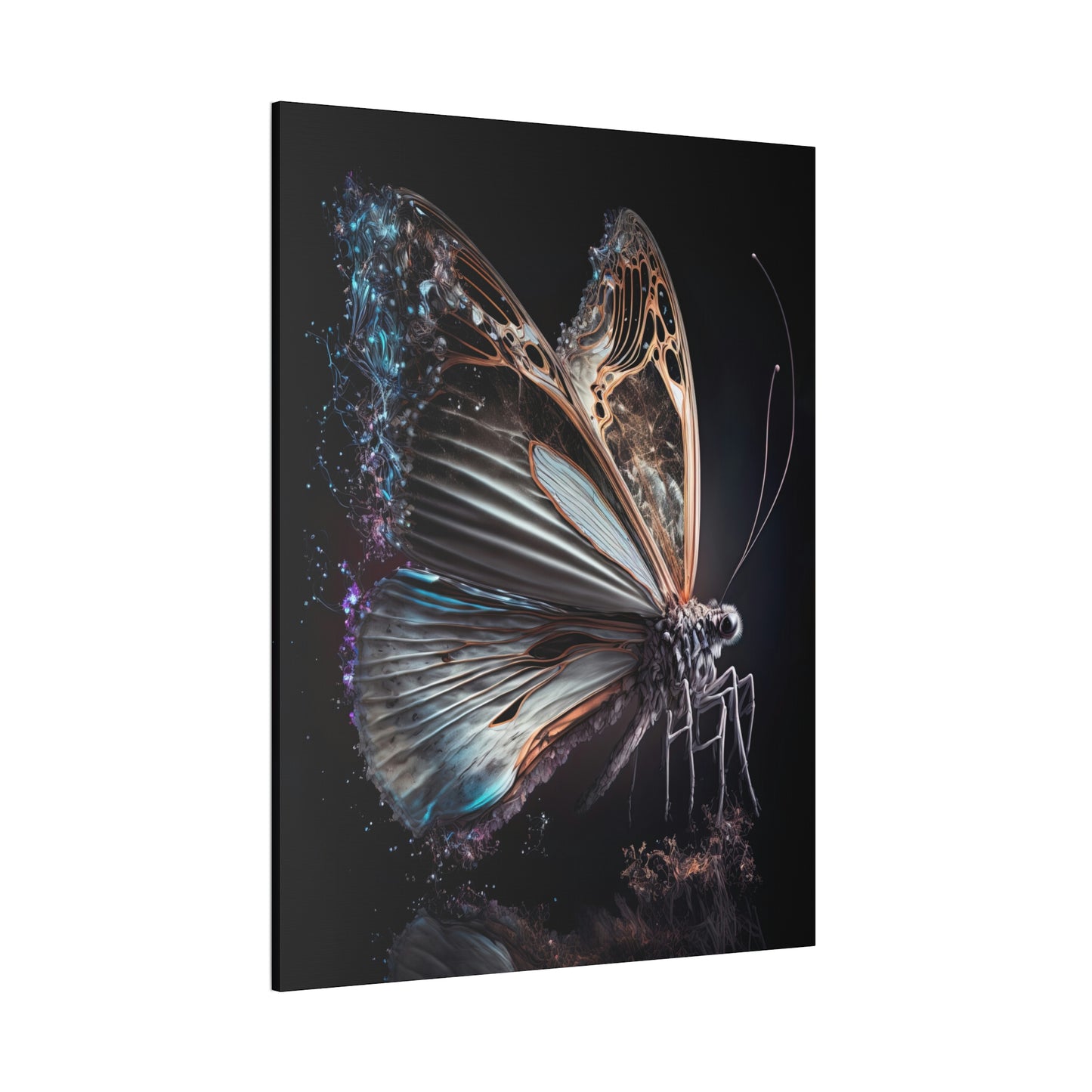 "Evaporating Butterfly" Canvas Stretched, 0.75" - Print