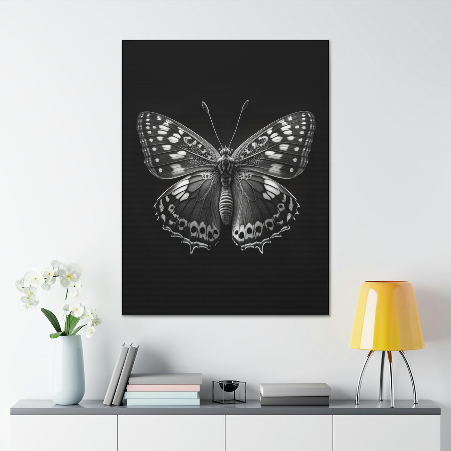 "Macro Monarch" Canvas Stretched, 0.75" - Print