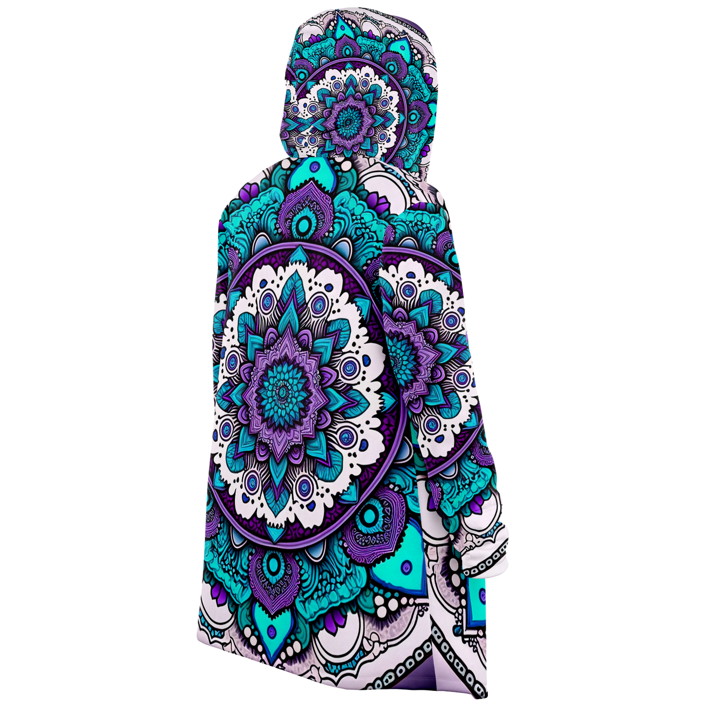 Pure Mandala Microfleece Festival Cloak