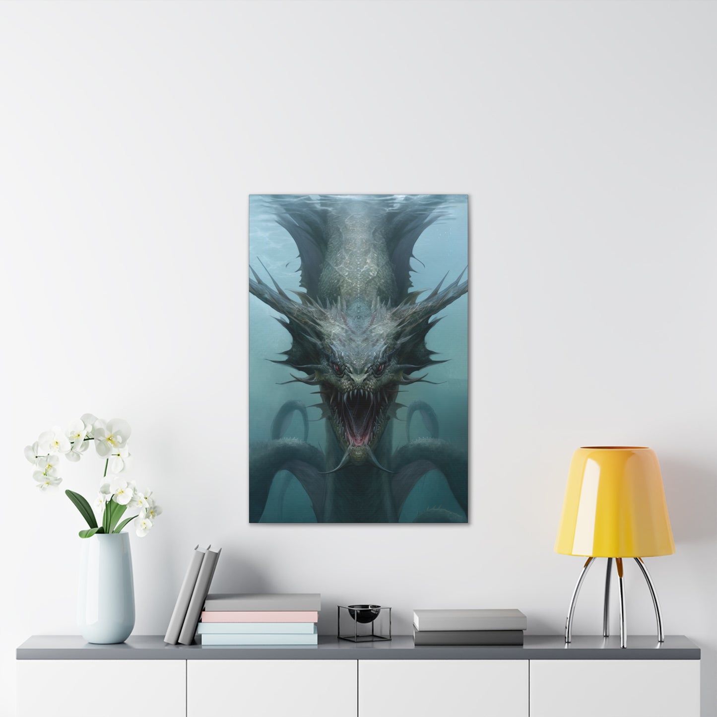 "Head Of The Hydra" Canvas Stretched, 0.75" - Print