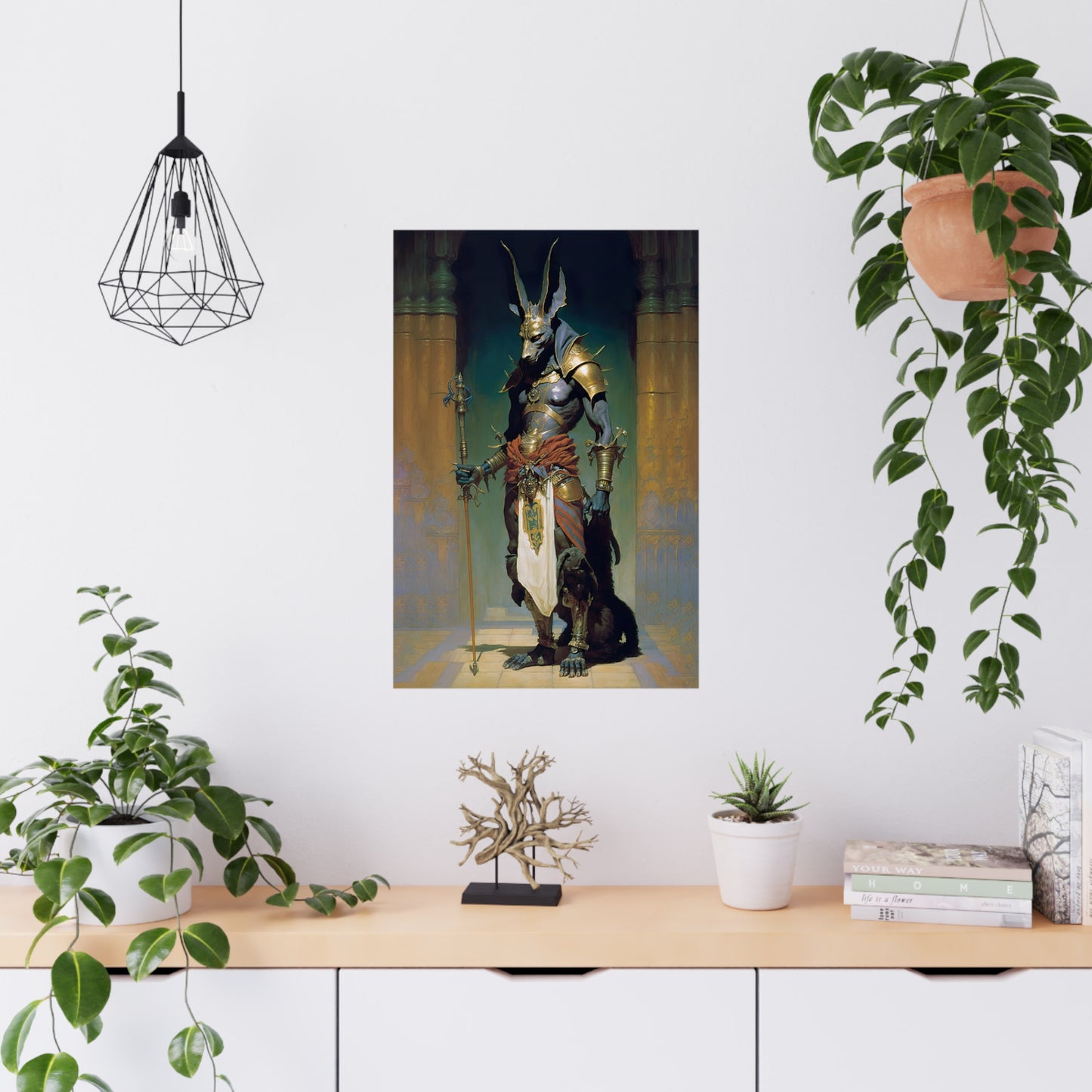 "Anubis Guide To The Underworld" Poster - Print