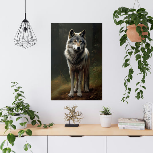 "Spirit Wolf" Poster - Print