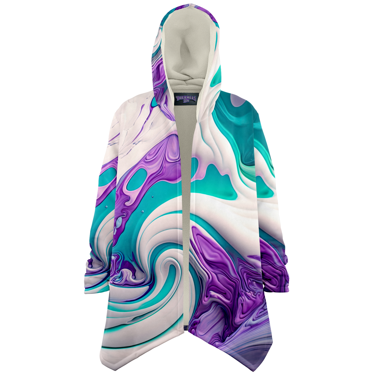 Marble Melt Microfleece Festival Cloak