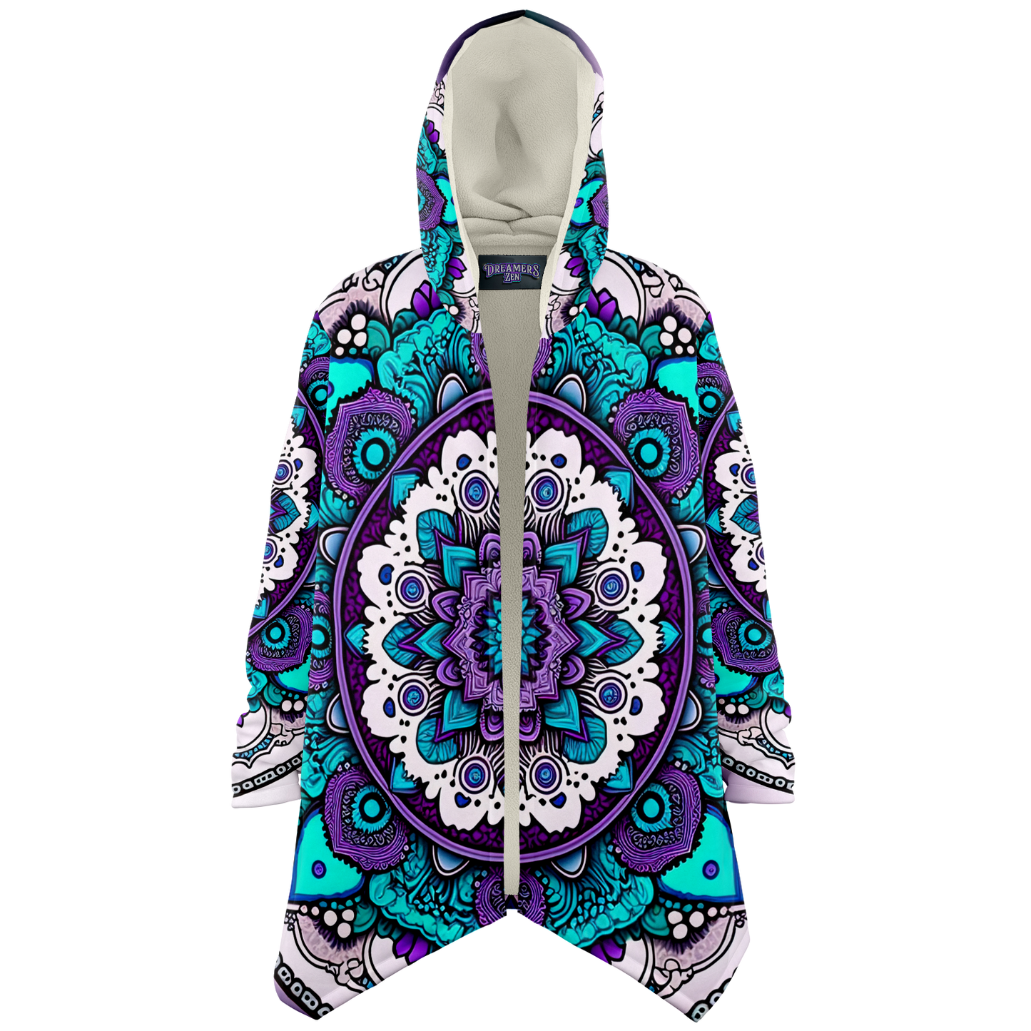 Pure Mandala Microfleece Festival Cloak