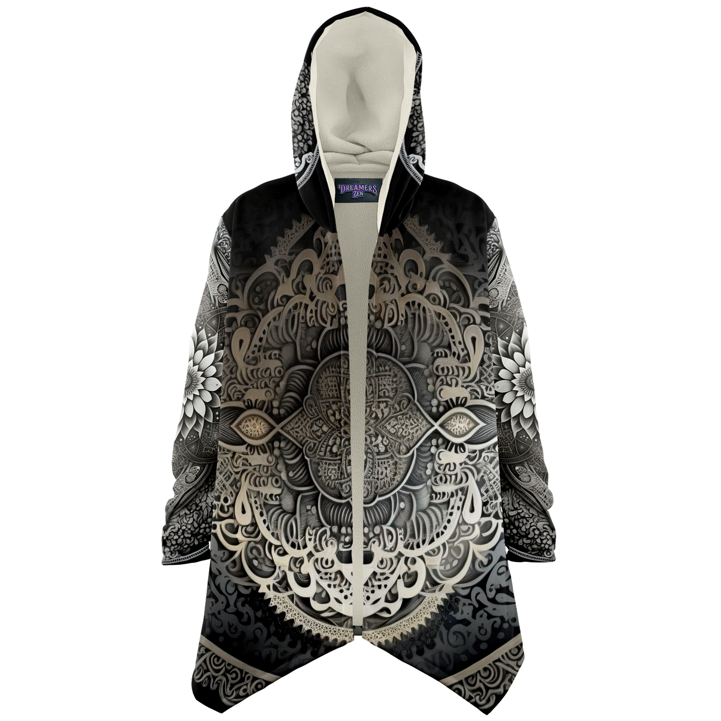 Lucid Mandala Microfleece Festival Cloak