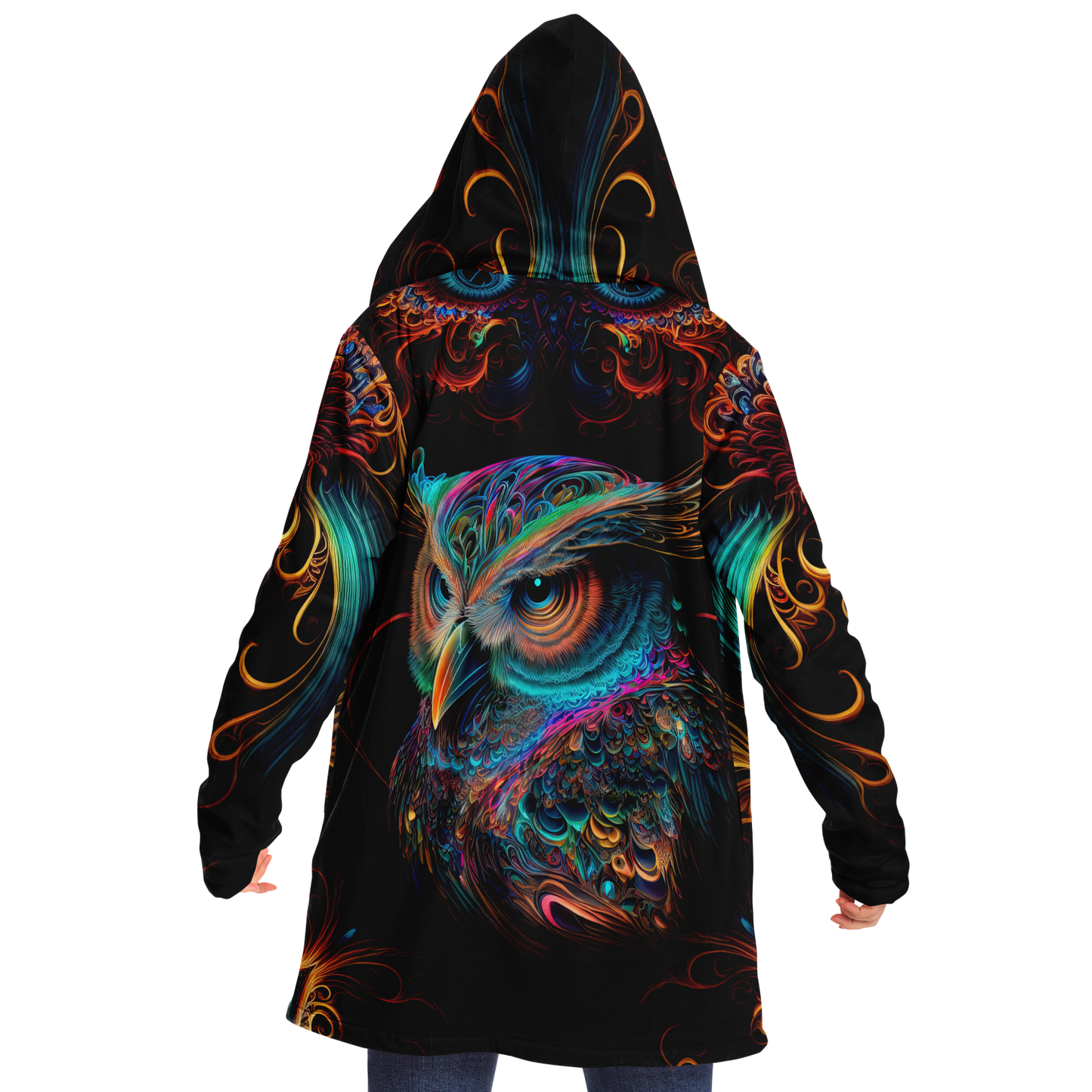 Neon Owl Cloak