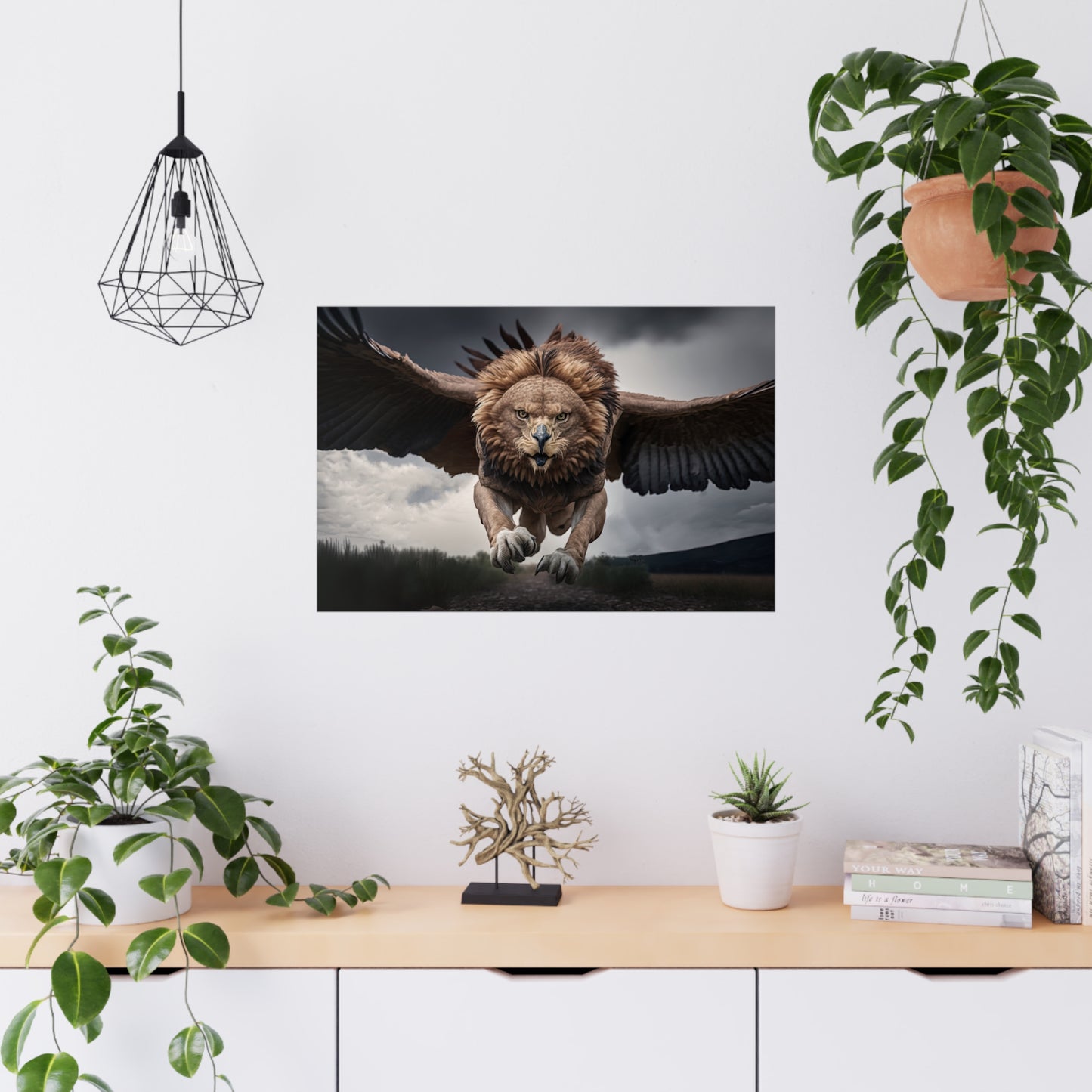 "Wildlife Griffon" Poster - Print