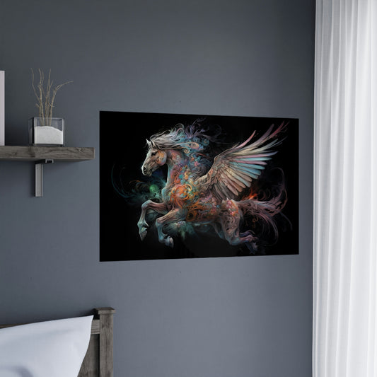 "Rainbow Pegasus" Poster - Print