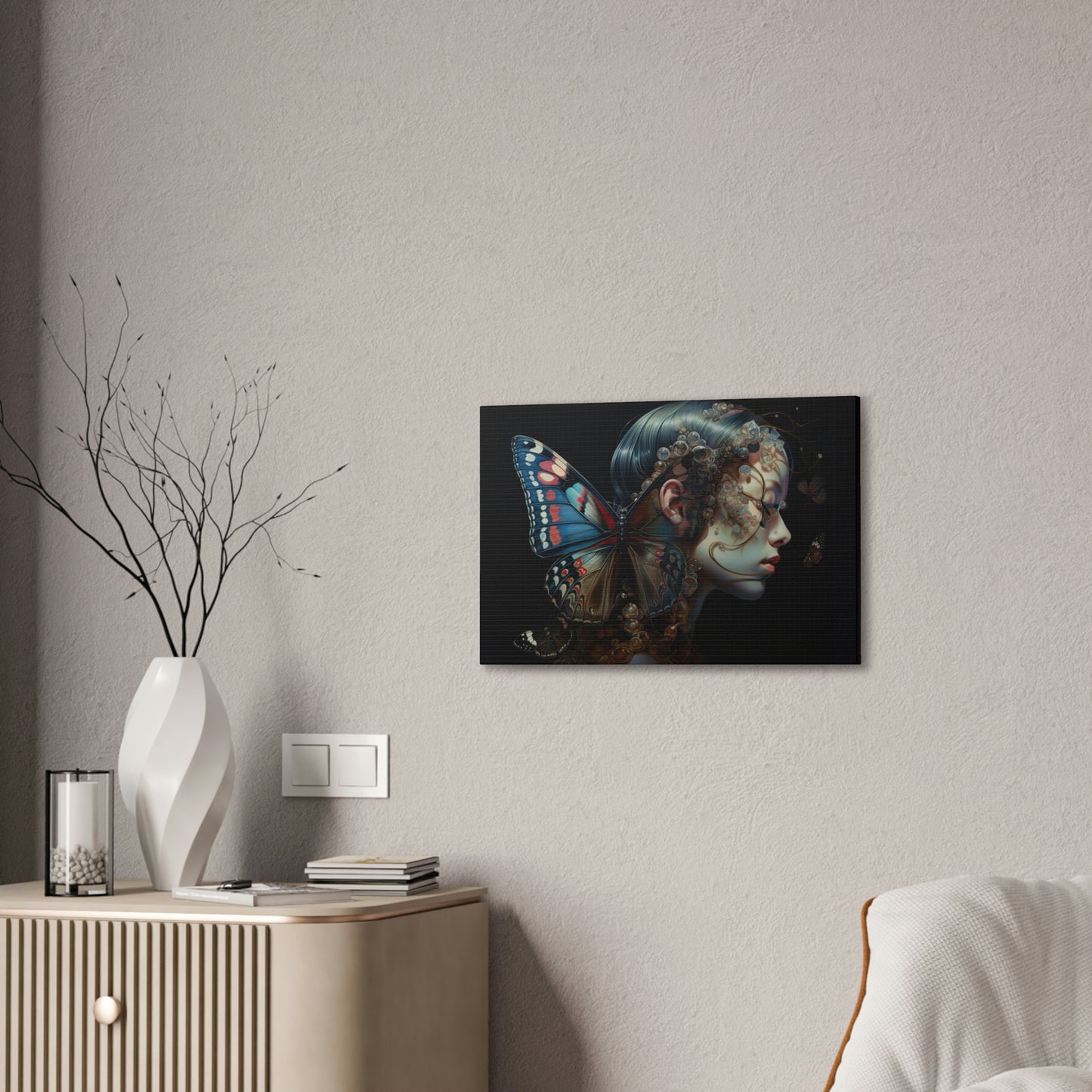 "Butterfly Dreams" Canvas Stretched, 0.75" - Print