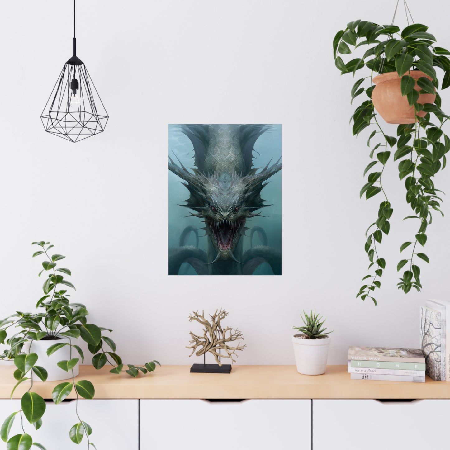 "Head Of The Hydra" Poster - Print