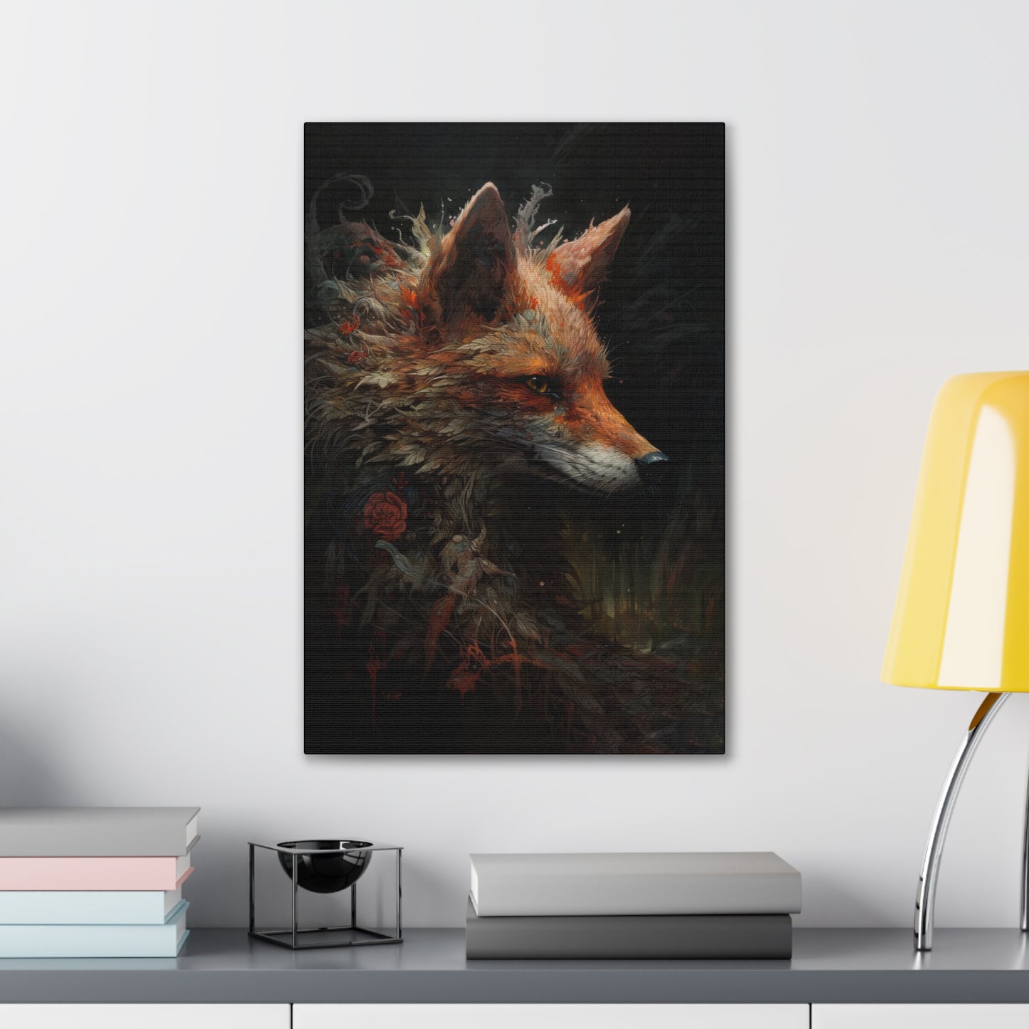 "Forest Fox " Canvas Stretched, 0.75" - Print