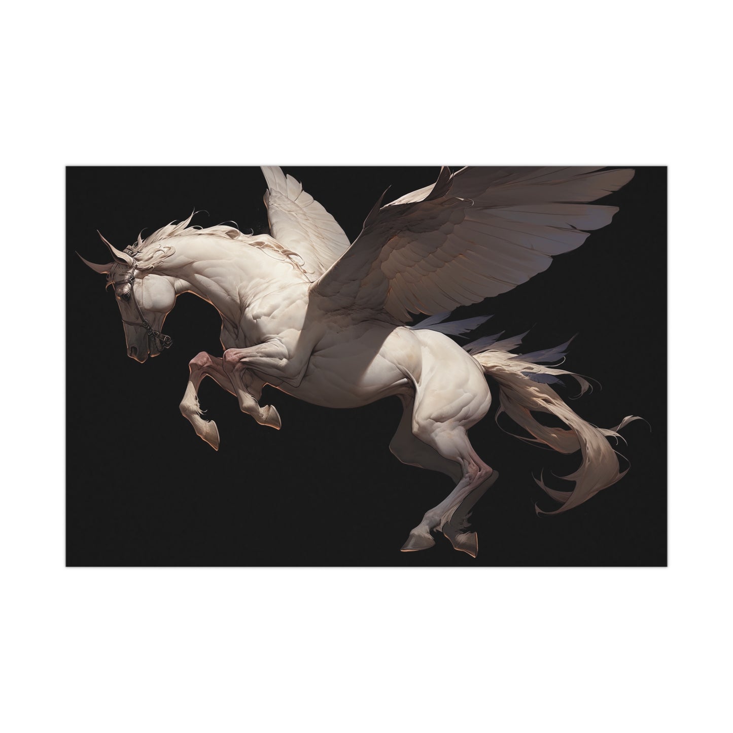 "Cloud Jumper Pegasus" Poster - Print