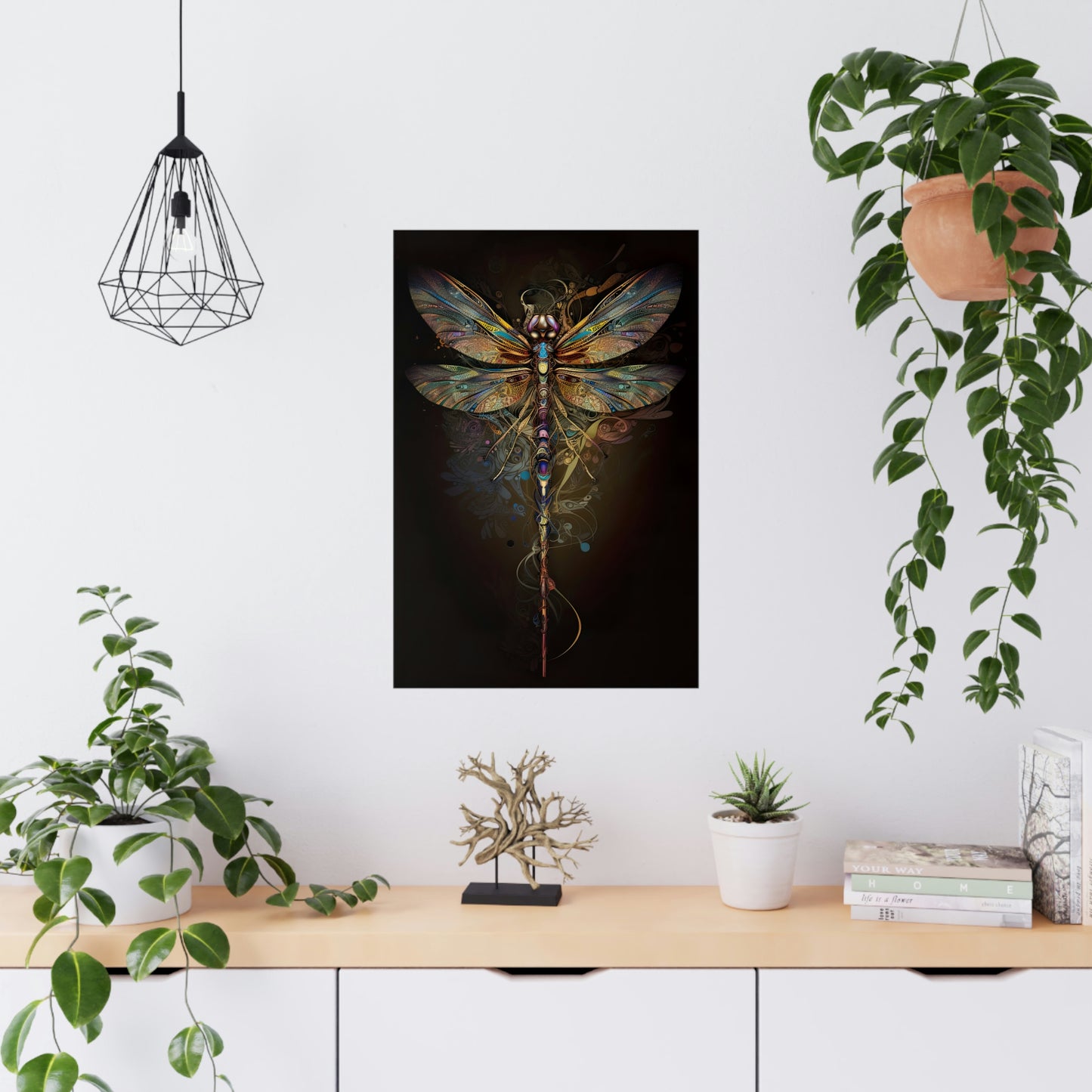 "Dragonfly Dreaming" Poster - Print