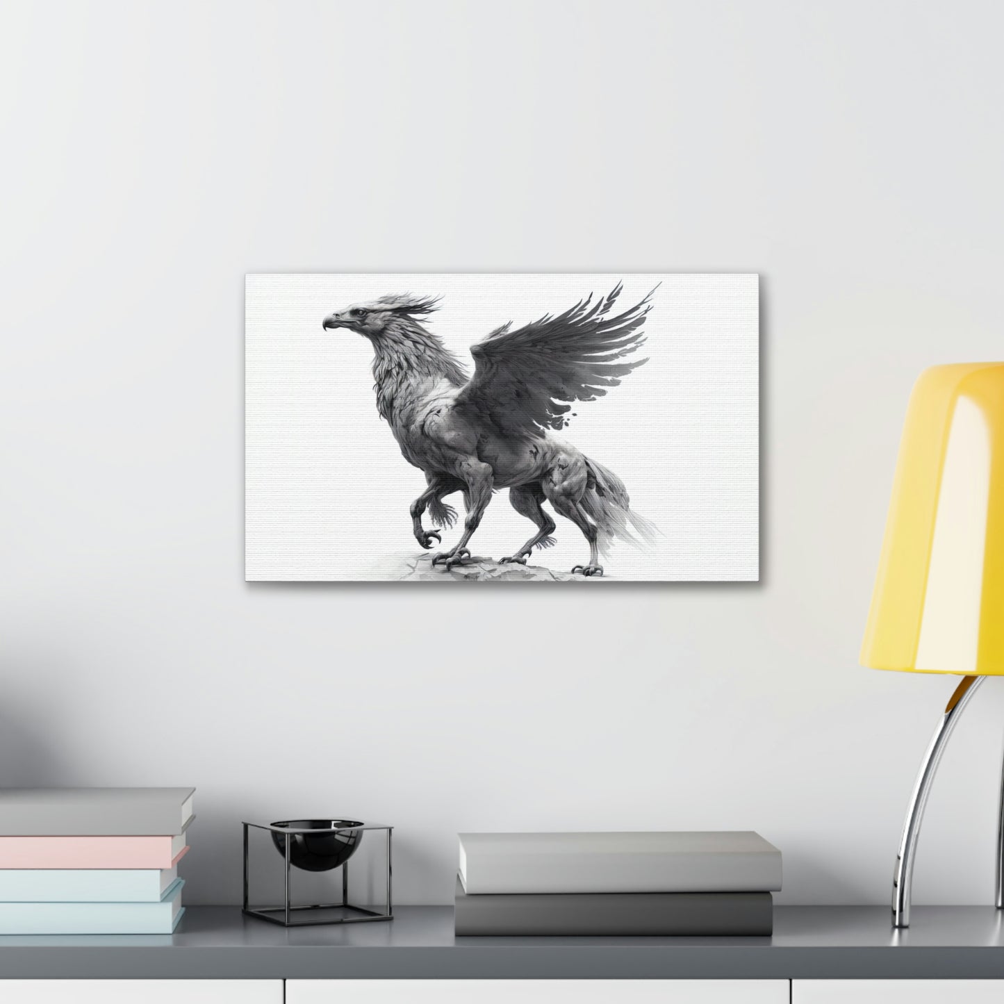 "Hippogriff" Canvas Stretched, 0.75" - Print